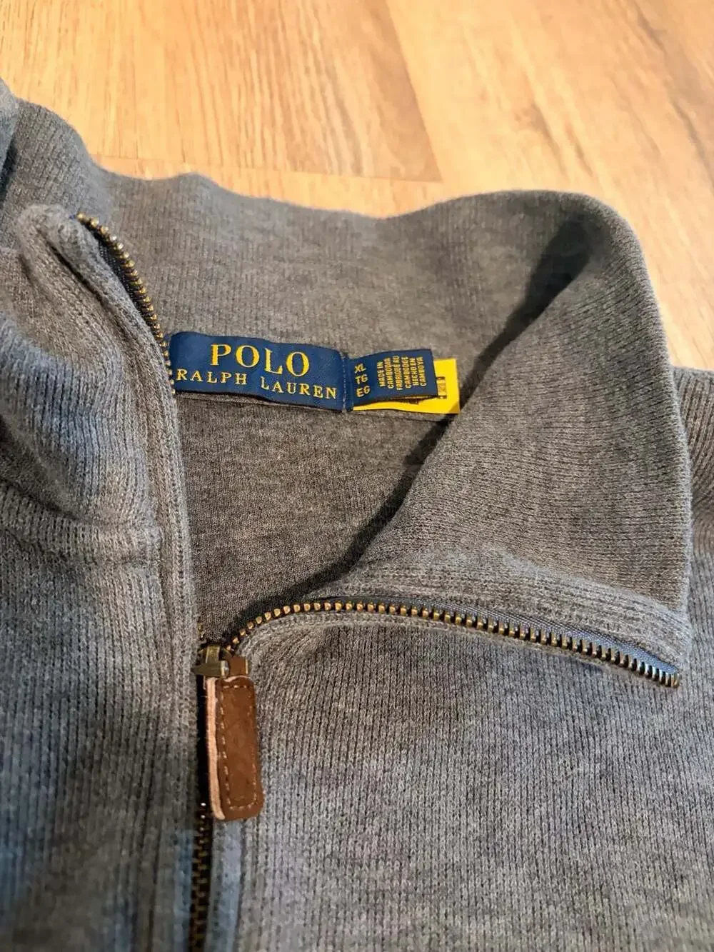 Polo Ralph Lauren Men's Quarter-Zip Pullover Sweaters (set of 2, Brown and Grey)